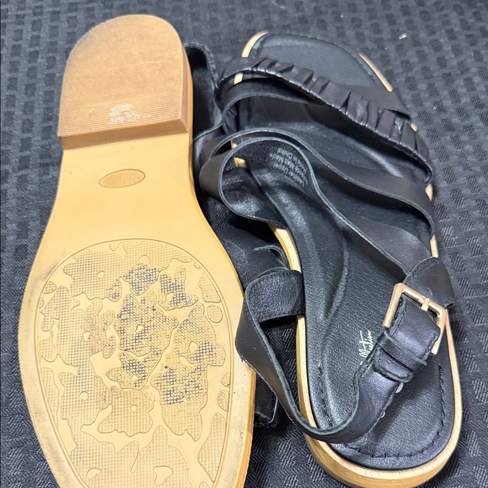 Dr Scholls Black Women's Sandals Size 11M